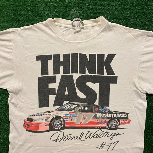 Darrell Waltrip Vintage 90s NASCAR Racing T-Shirt