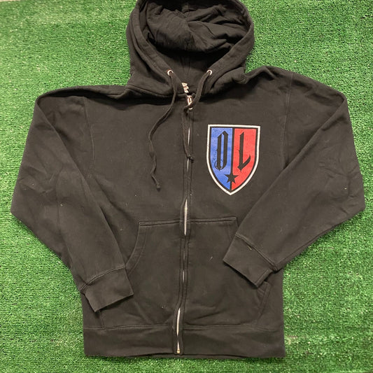 Def Leppard Vintage Rock Band Hoodie