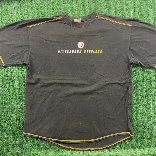 Pittsburgh Steelers Vintage Football T-Shirt