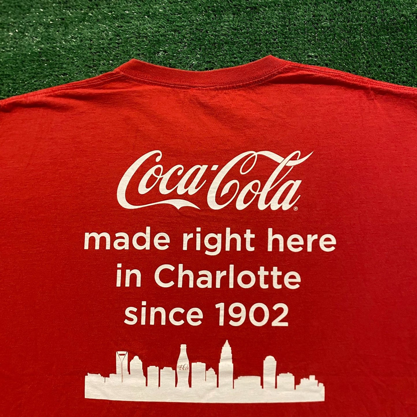 Coca Cola Coke Charlotte Vintage Soda Junk Food T-Shirt