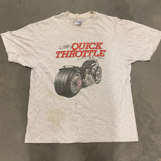 Quick Throttle Vintage Biker T-Shirt
