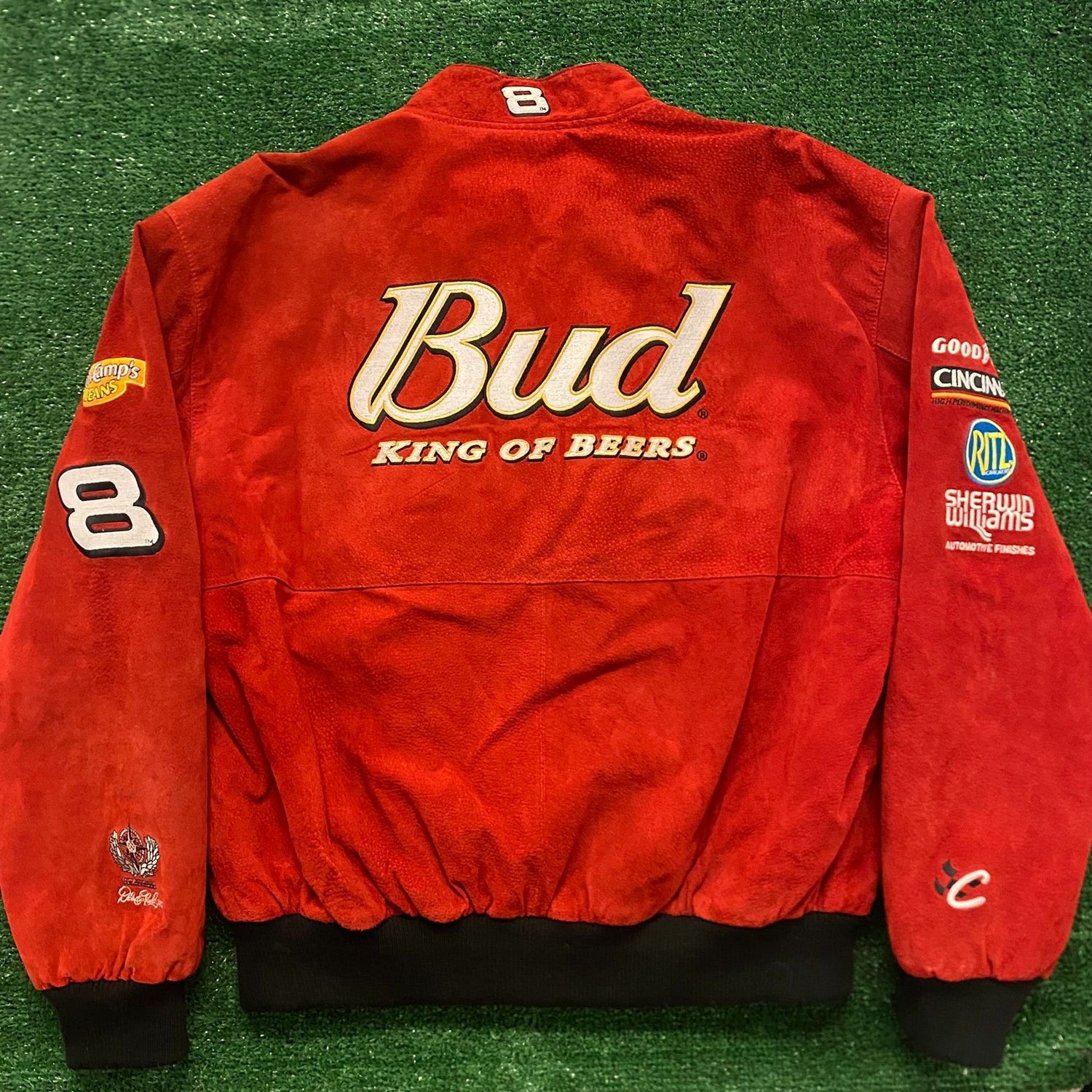 Jeff Hamilton Budweiser Vintage NASCAR Racing Jacket – Agent Thrift