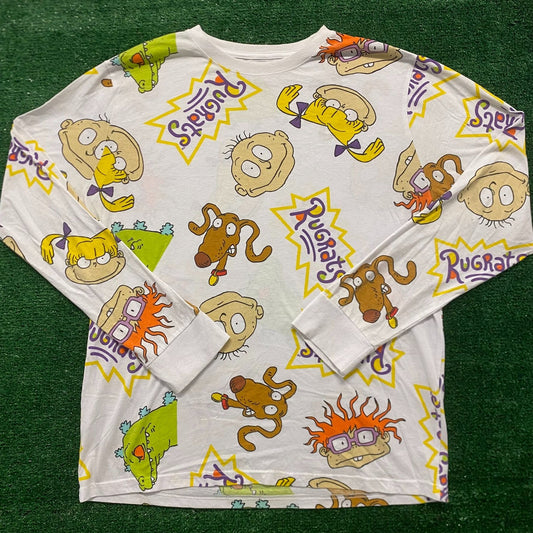 Rugrats All Over Vintage Nickelodeon Cartoon T-Shirt