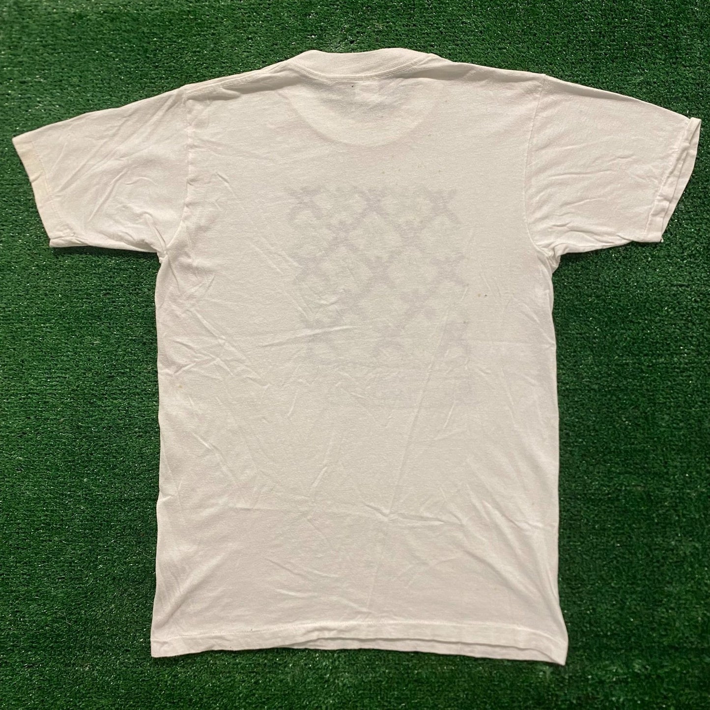 Vintage 80s Essential Human Tessellation Masculinity Single Stitch T-Shirt