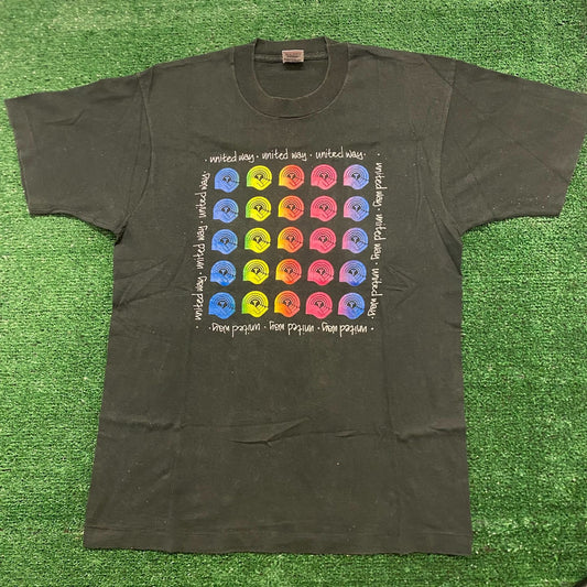 United Way Rainbow Vintage 90s T-Shirt