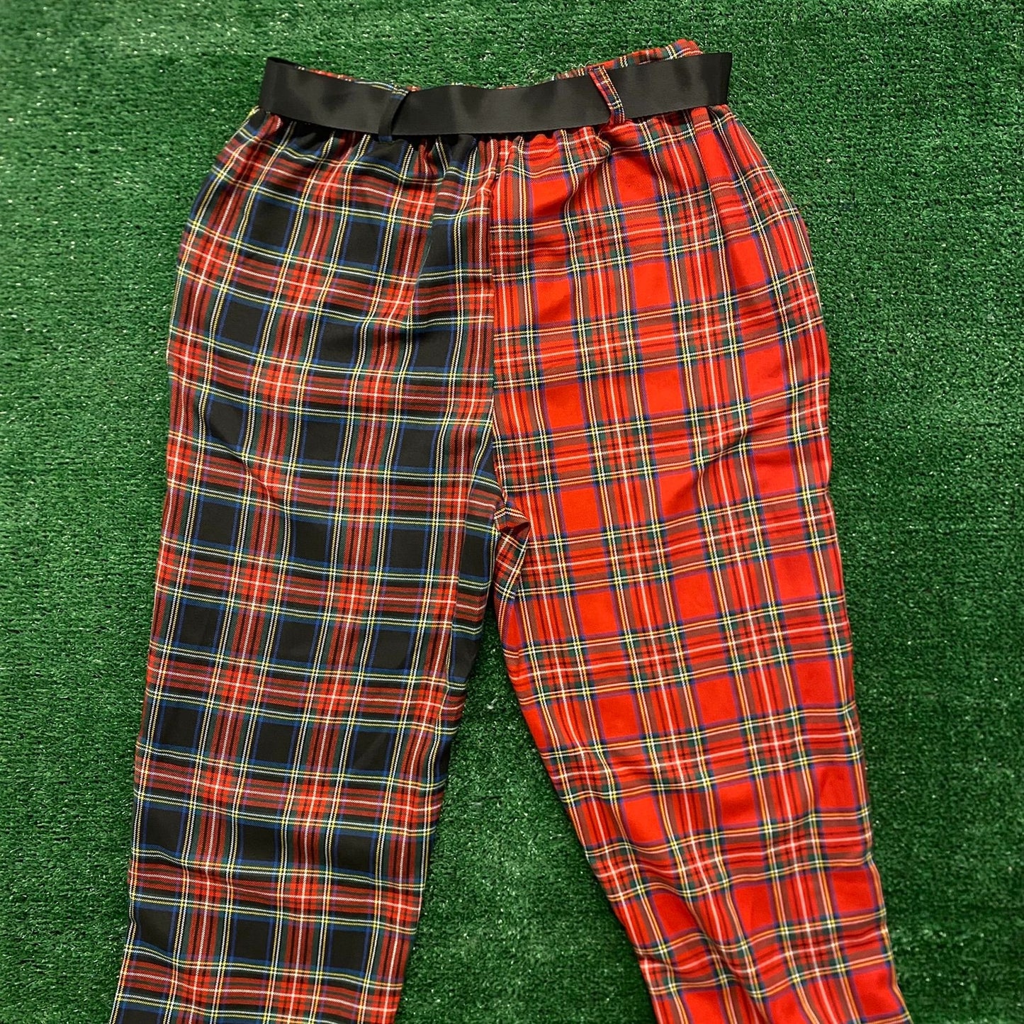 Tartan Plaid Vintage Punk Joggers Pants