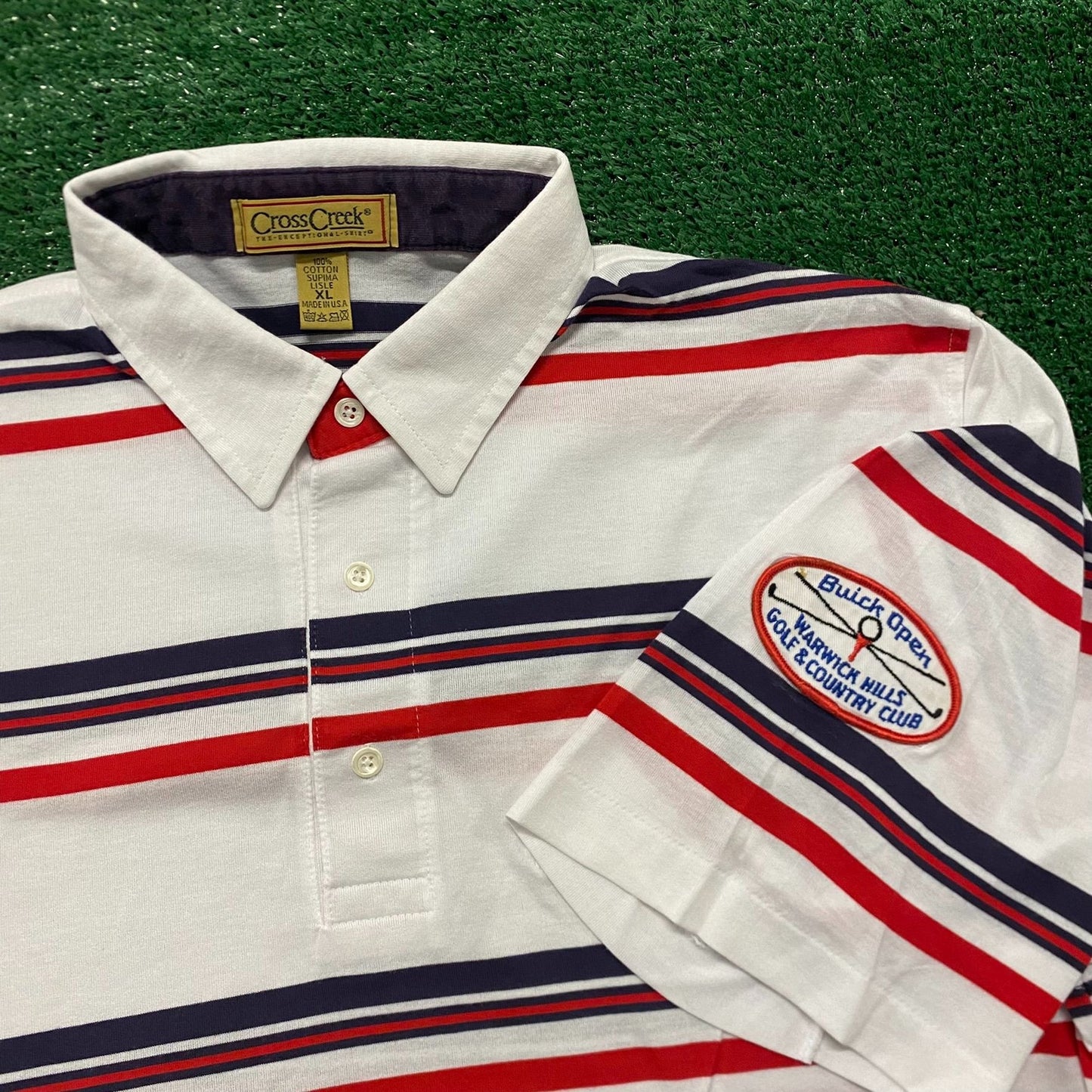 Buick Open Golf Vintage 80s Polo Shirt