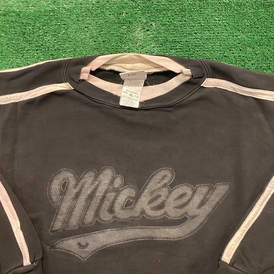 Mickey Mouse Vintage 90s Disney Cartoon Crewneck Sweatshirt