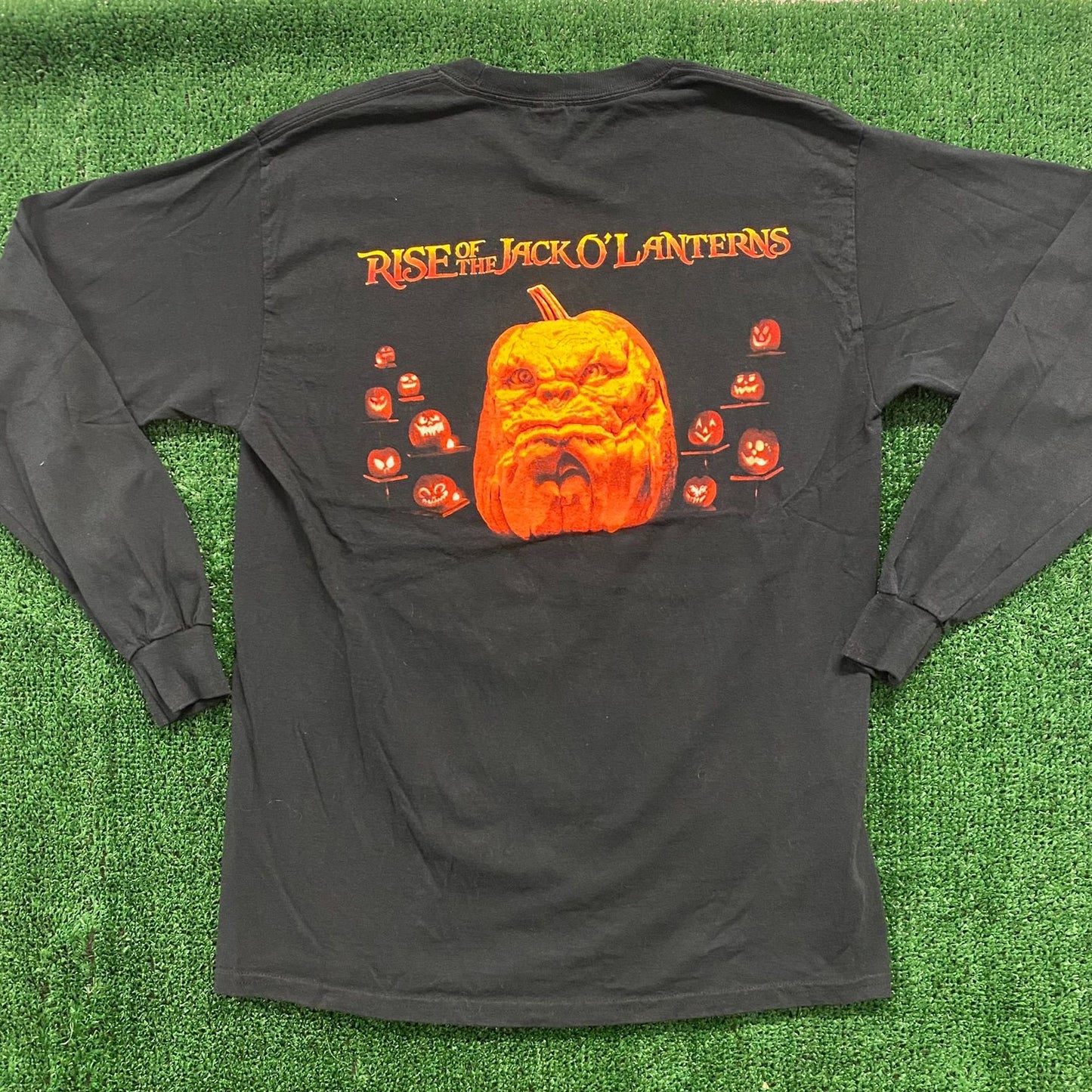 Halloween Pumpkin Vintage Horror Movie T-Shirt