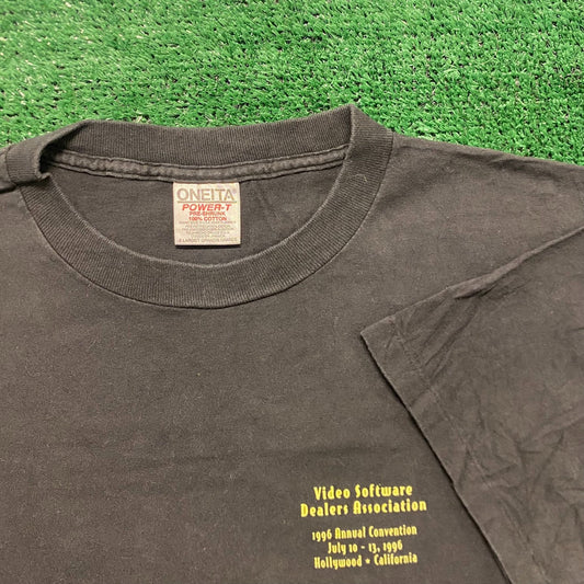 Hollywood Video Software Vintage Movie T-Shirt