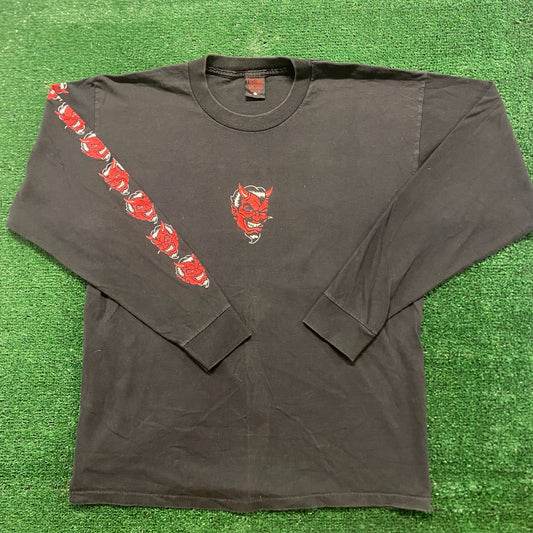 Fashion Victim Devil Vintage 90s Punk T-Shirt