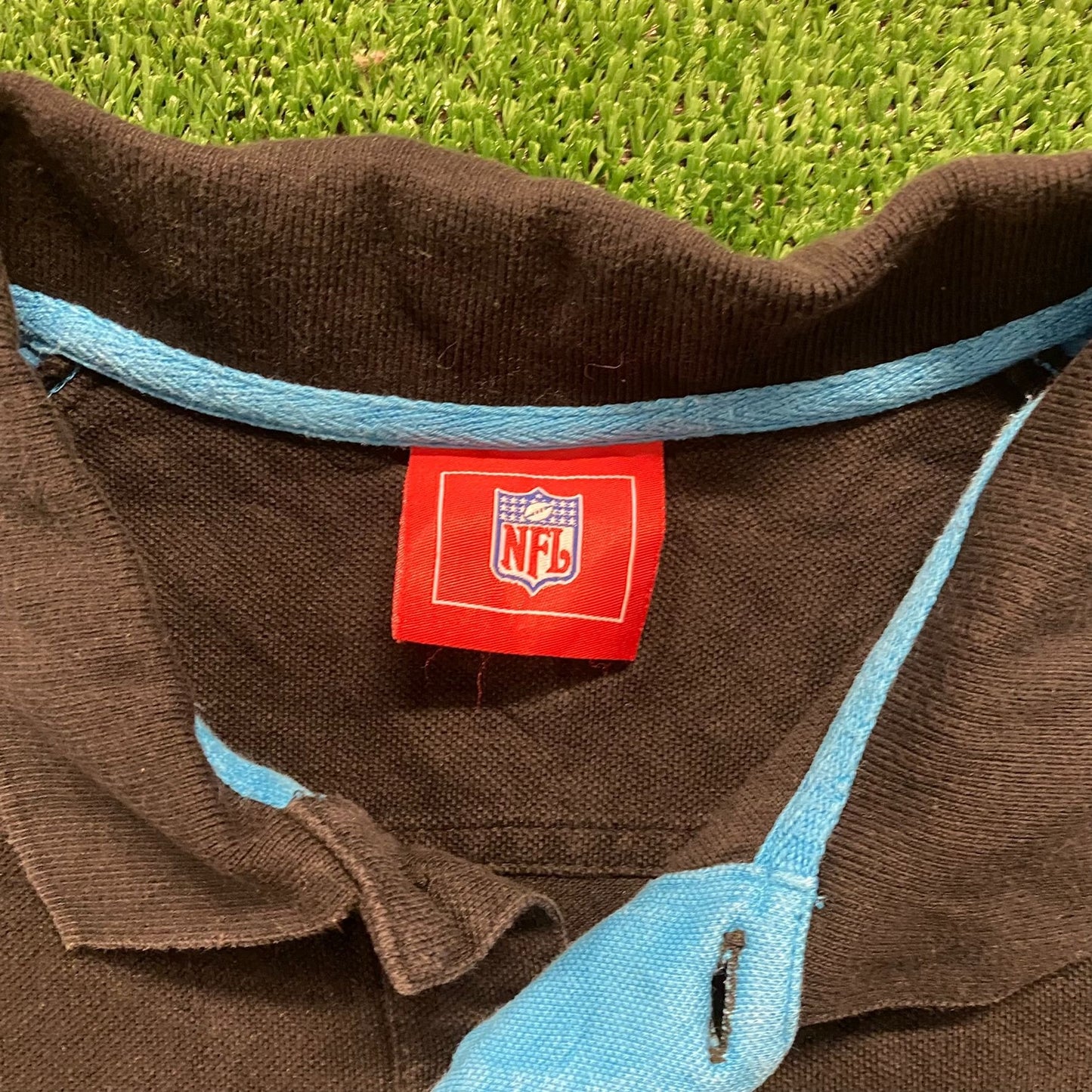 Carolina Panthers Vintage NFL Polo Shirt