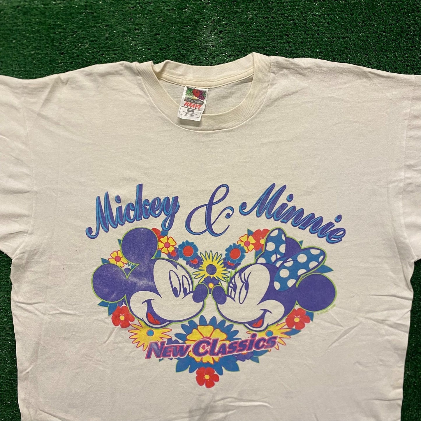 Mickey Minnie Mouse Vintage 90s Disney Cartoon T-Shirt