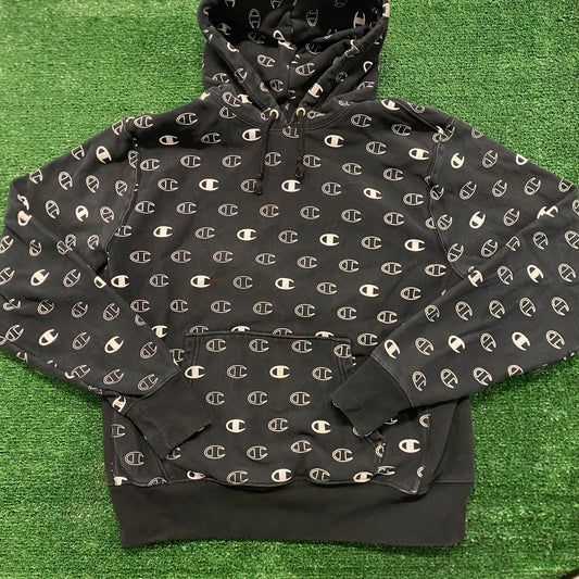 Champion All Over Reverse Weave Hoodie