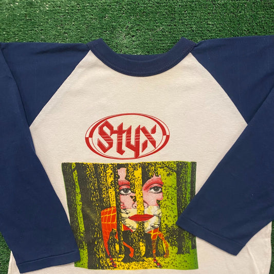 Styx Vintage 90s Rock Band T-Shirt