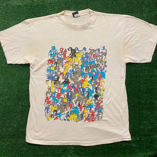 Prince Crowd Vintage 90s Band T-Shirt