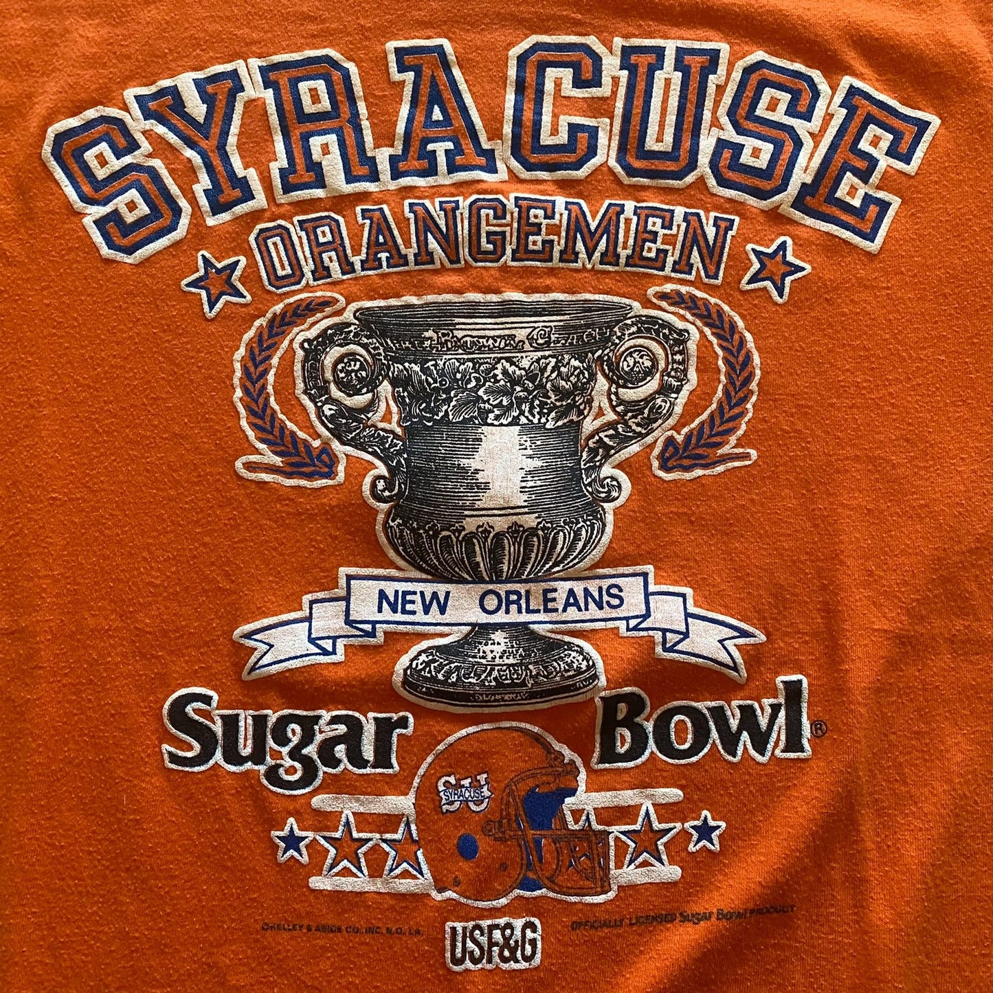 Syracuse Orangemen Sugar Bowl Vintage Tee