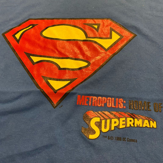 Superman Metropolis Vintage T-Shirt