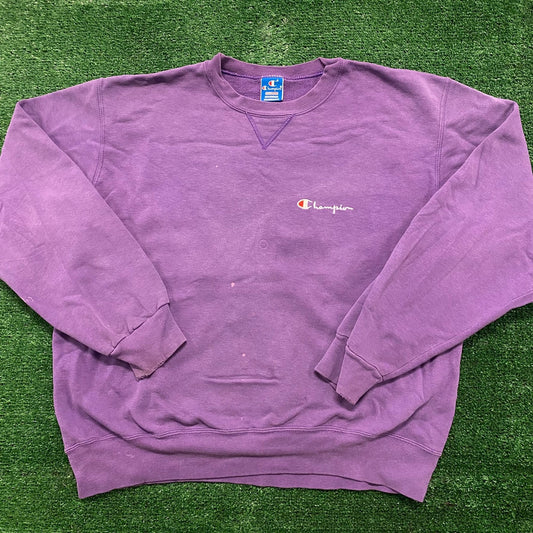 Champion Basic Essential Vintage 90s Crewneck Sweatshirt