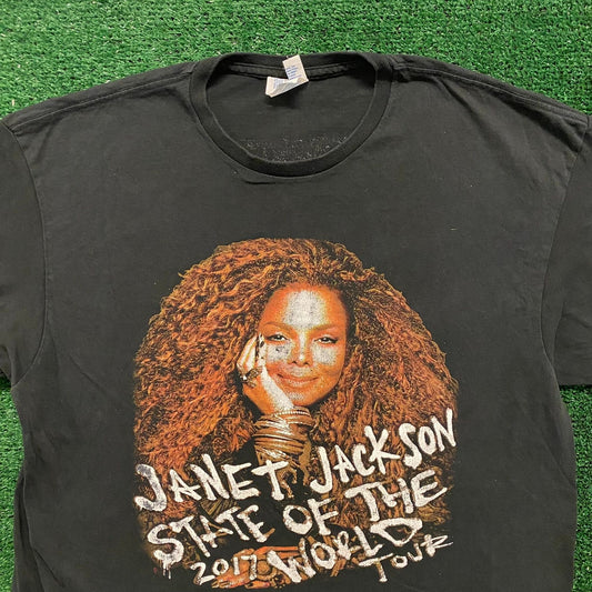 Janet Jackson Vintage Band T-Shirt