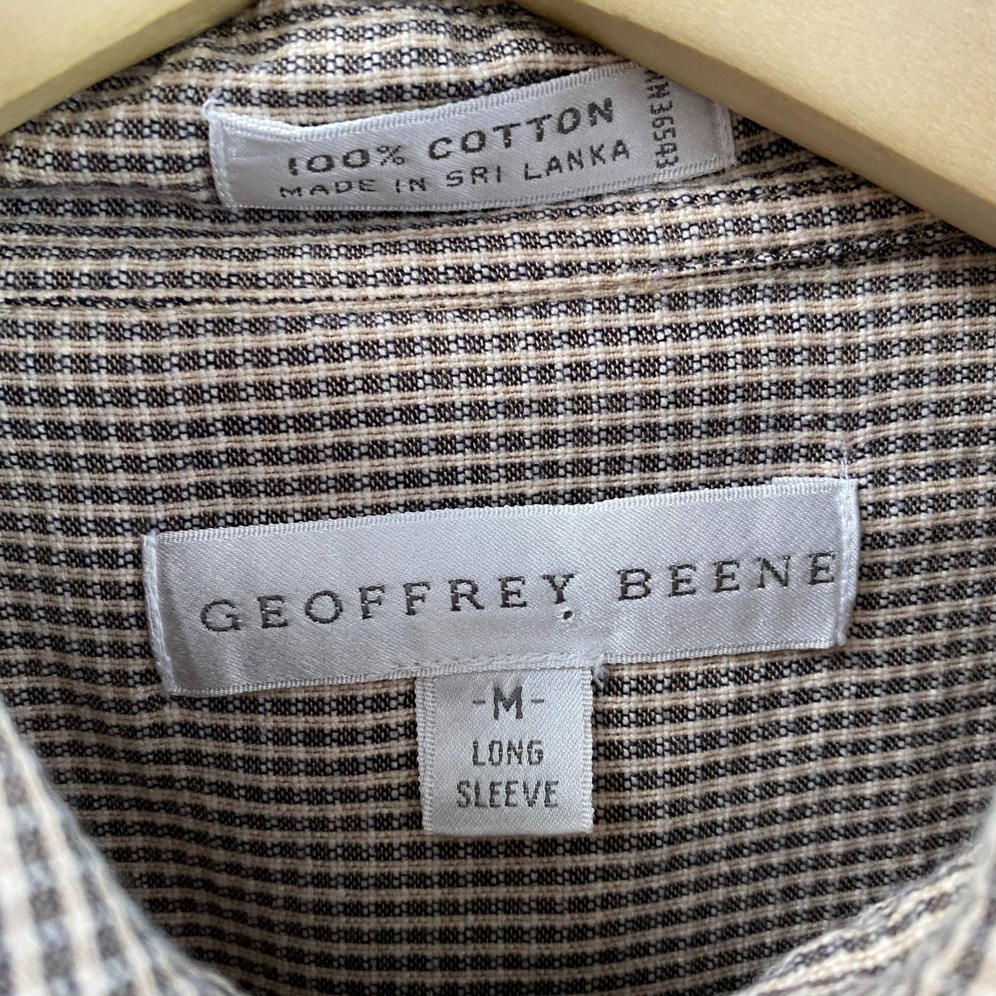 Geoffrey Beene Micro Check L/S Shirt