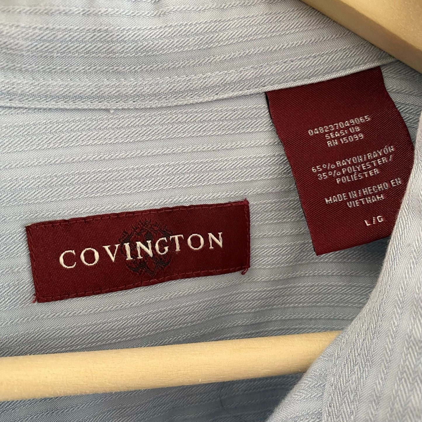 Covington Blue Striped S/S Shirt