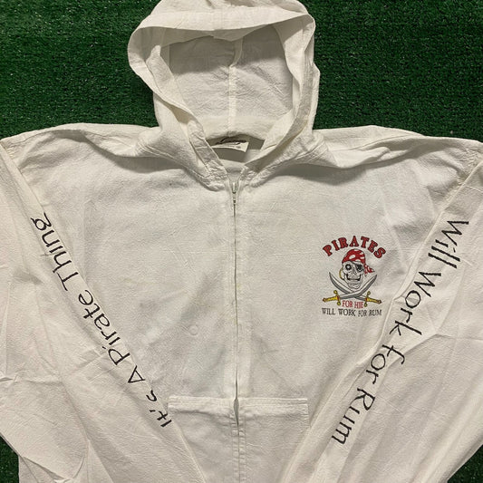 Pirates for Hire Vintage Skater Hoodie
