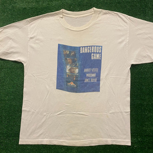 Madonna Dangerous Game Vintage 90s Movie T-Shirt
