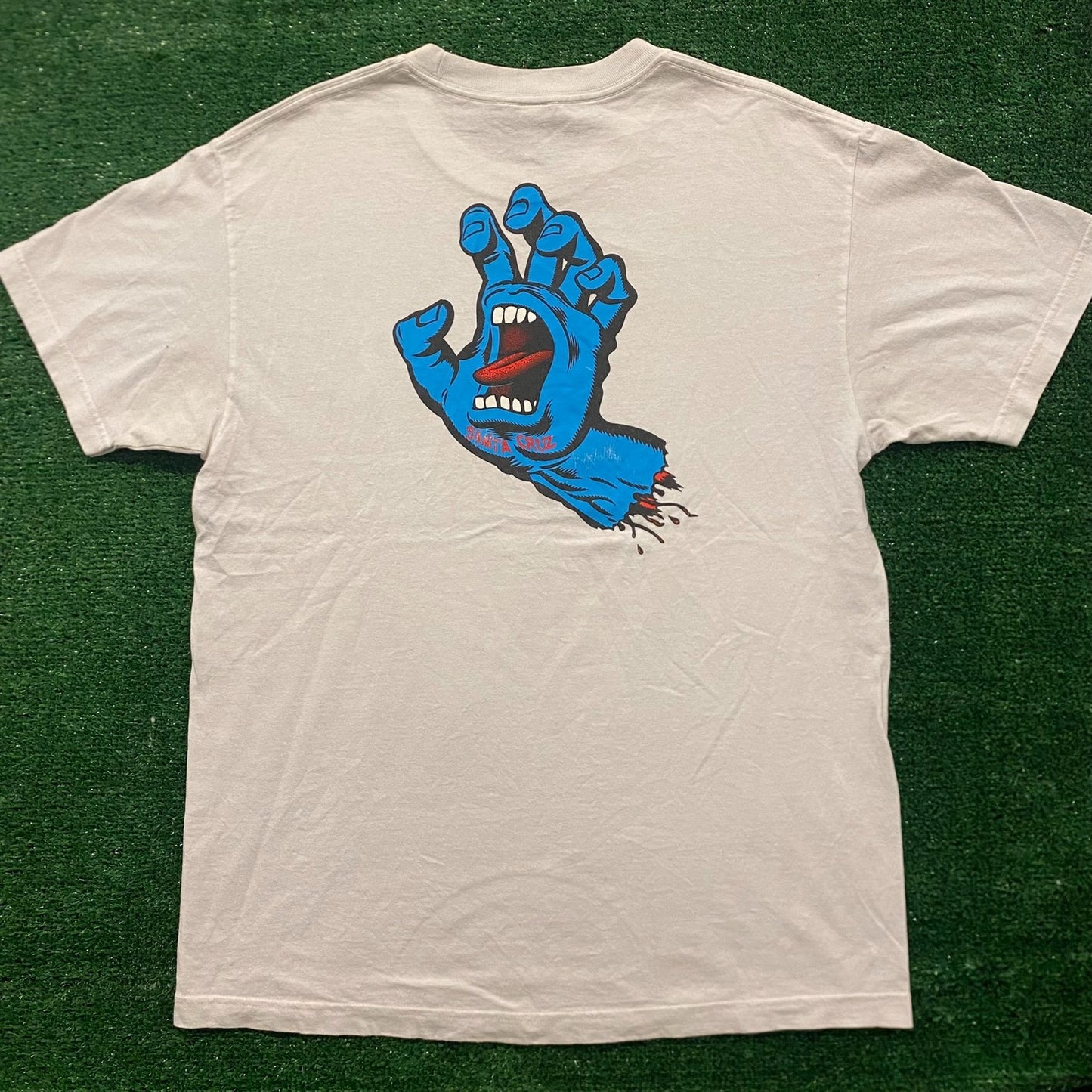 Santa Cruz Screaming Hand Vintage Skater T-Shirt