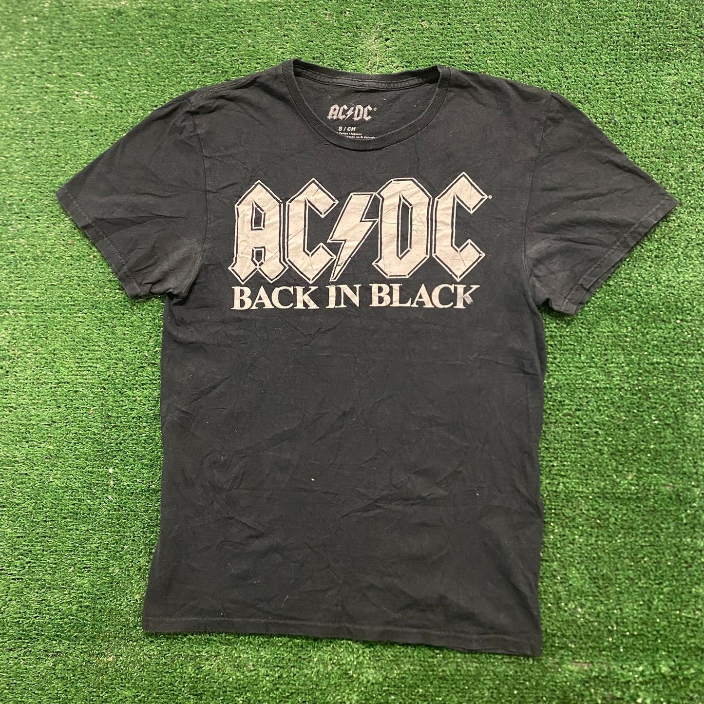 AC/DC Back in Black Rock Band T-Shirt
