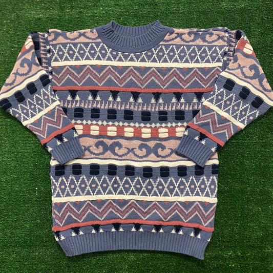 Needlework Vintage 90s Knit Crewneck Sweater