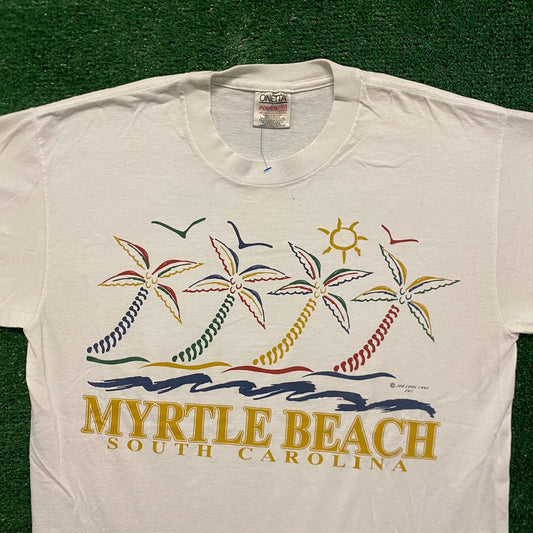 Myrtle Beach Vintage 90s Tourist T-Shirt