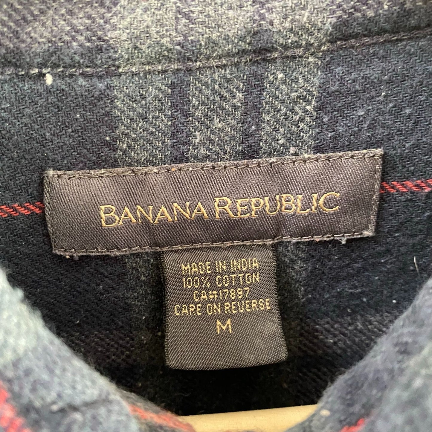 Banana Republic Plaid Flannel Shirt