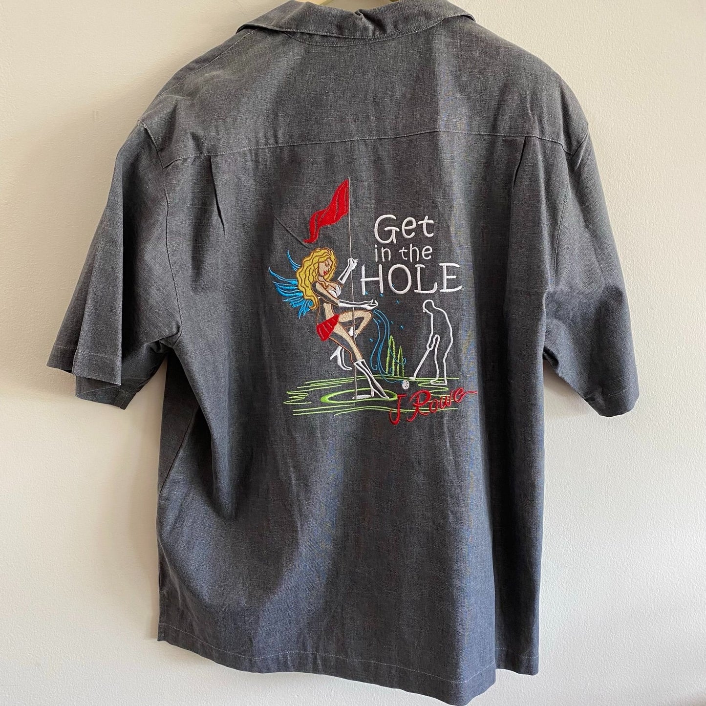J Rowe Golf Hole Hawaiian Shirt