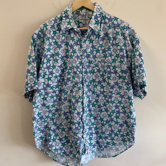 Vintage 80s Guess Stars S/S Shirt